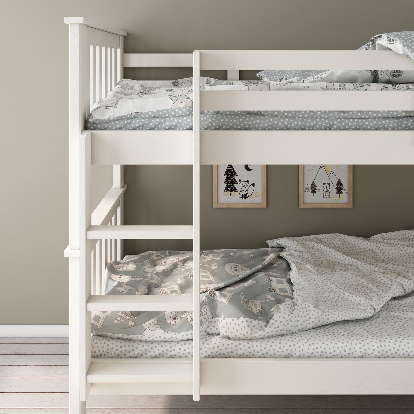 Carra Bunk Bed White