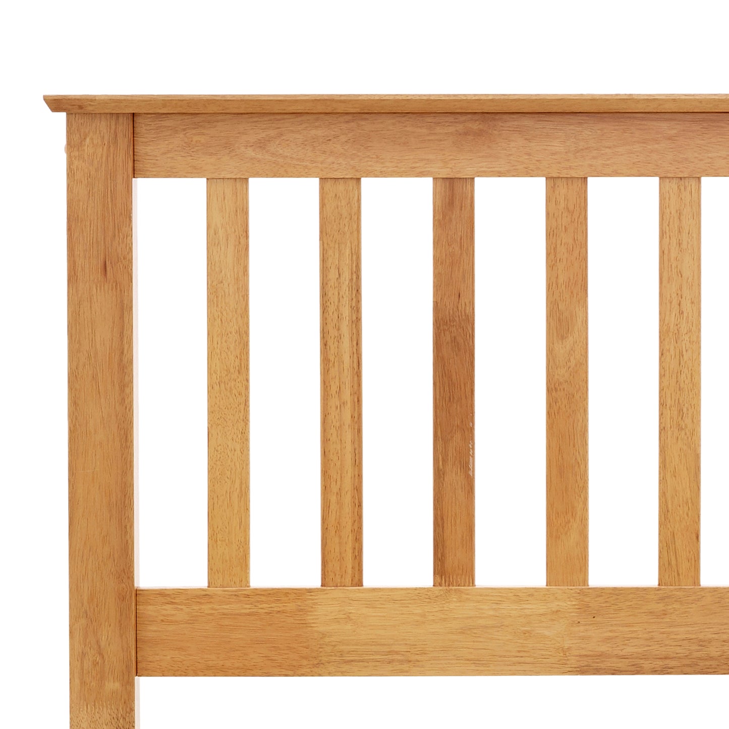 Malmo Oak Wooden Ottoman Bed