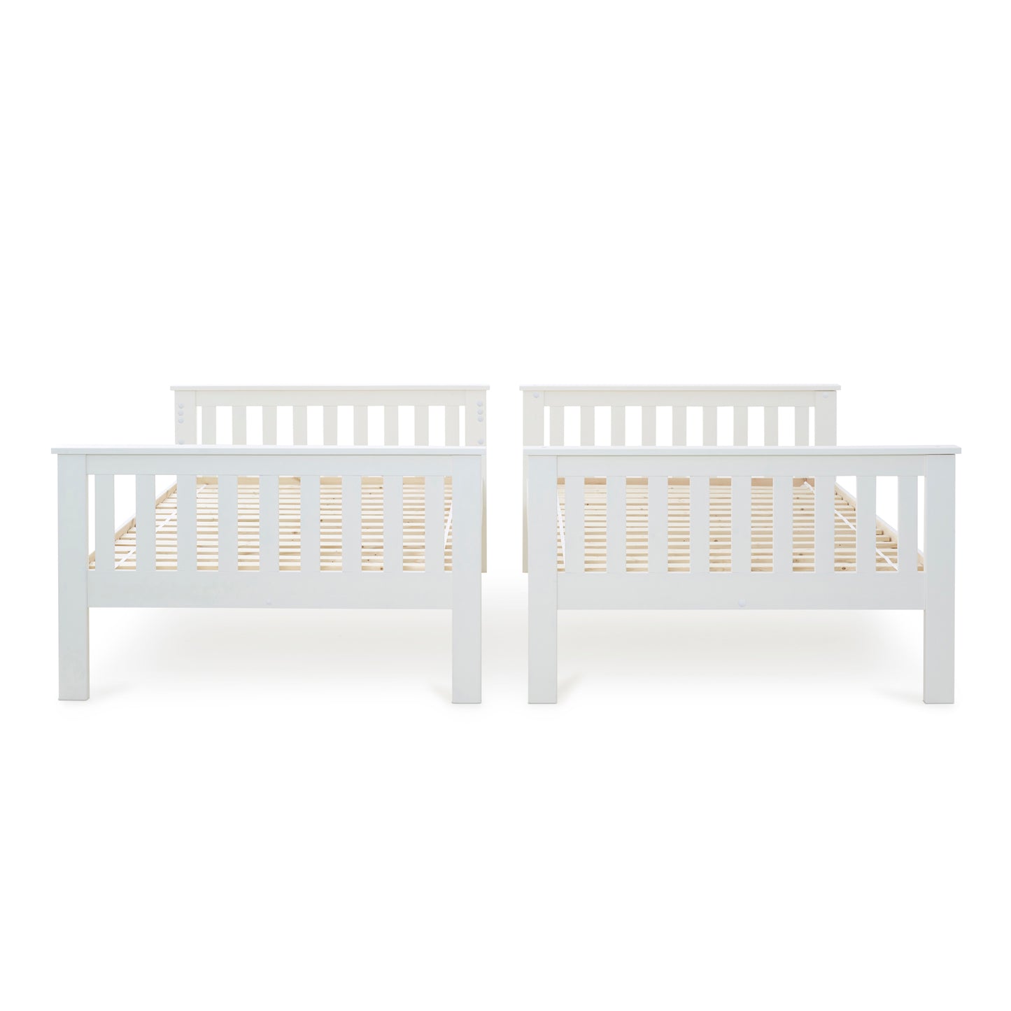 Oslo White Quadruple Bunk Bed