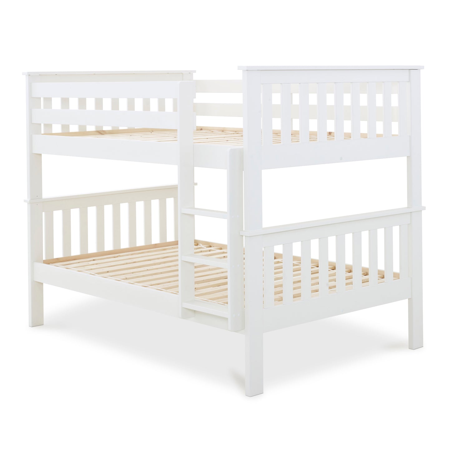 Oslo White Quadruple Bunk Bed