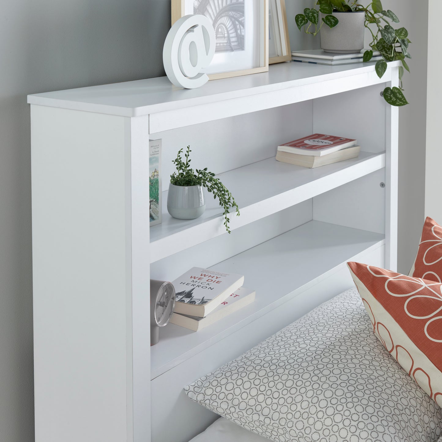 Enzo White Wooden 3 Drawer Storage Kids Bed