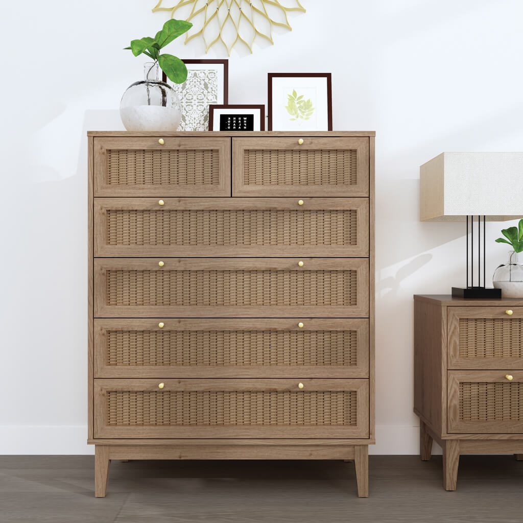 Bordeaux Oak Chest of Drawers