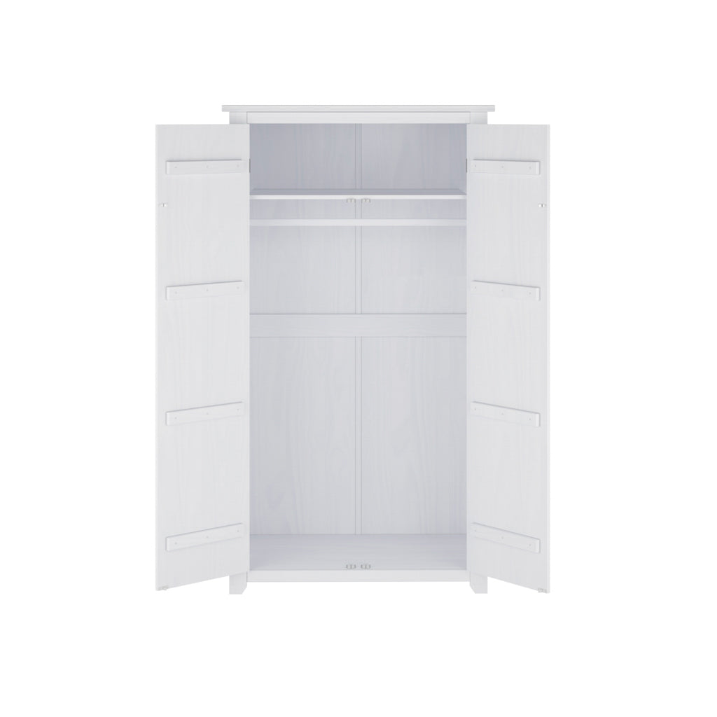 Havana White 2 Door Wardrobe