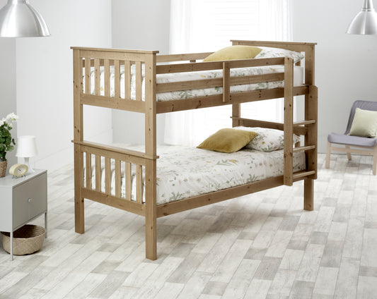 Carra Bunk Bed Pine