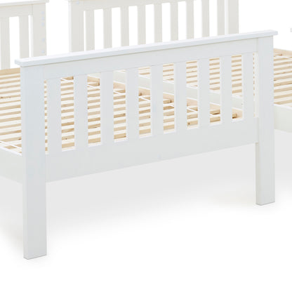 Oslo White Quadruple Bunk Bed
