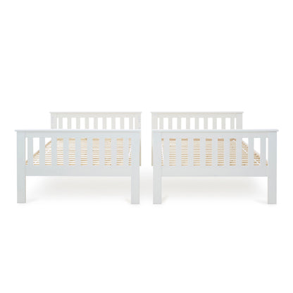 Oslo White Quadruple Bunk Bed