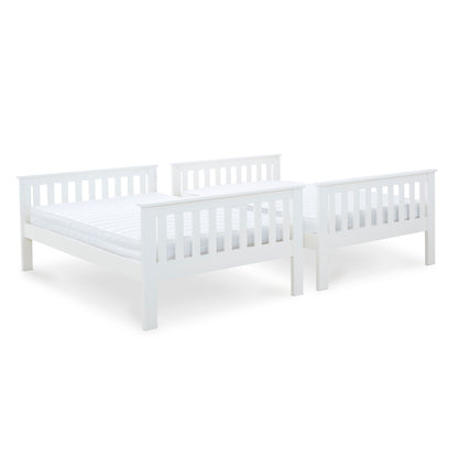 Oslo White Quadruple Bunk Bed