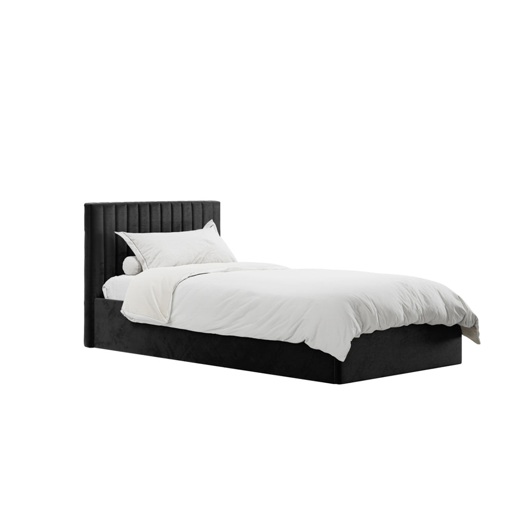 Berlin Black Single Bed