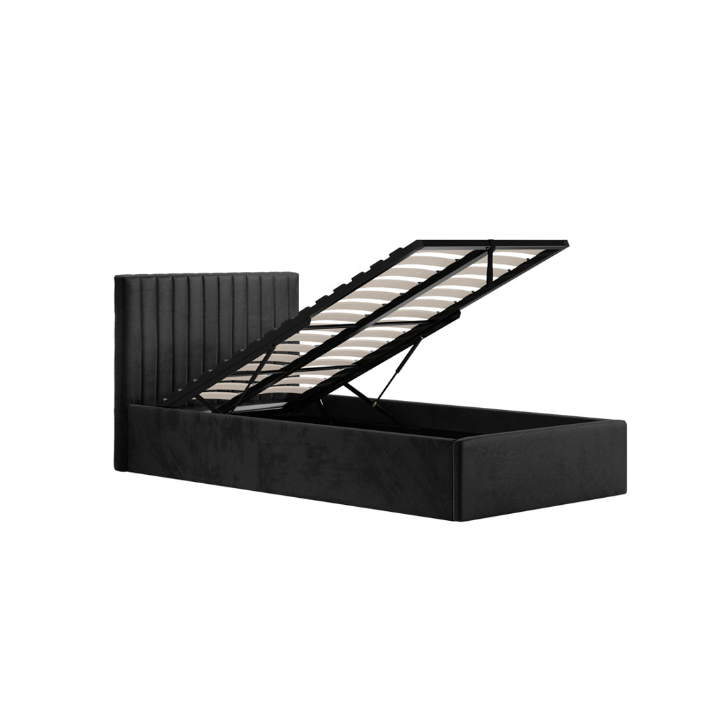 Berlin Black Single Bed