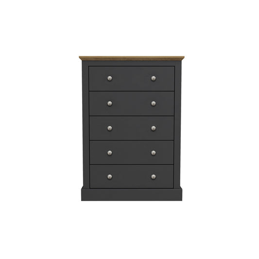 Devon Charcoal Chest of Drawers