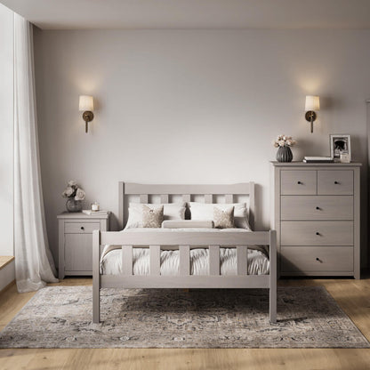 Havana Grey Double Bed