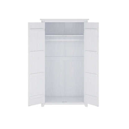 Havana White 2 Door Wardrobe
