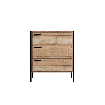 Hoxton Distressed Oak Effect Chest of Drawers