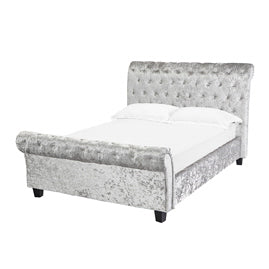 Isabella Double Bed Silver
