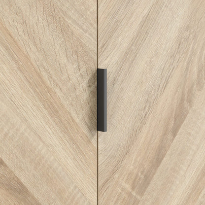 Stockholm Chevron Double Wardrobe