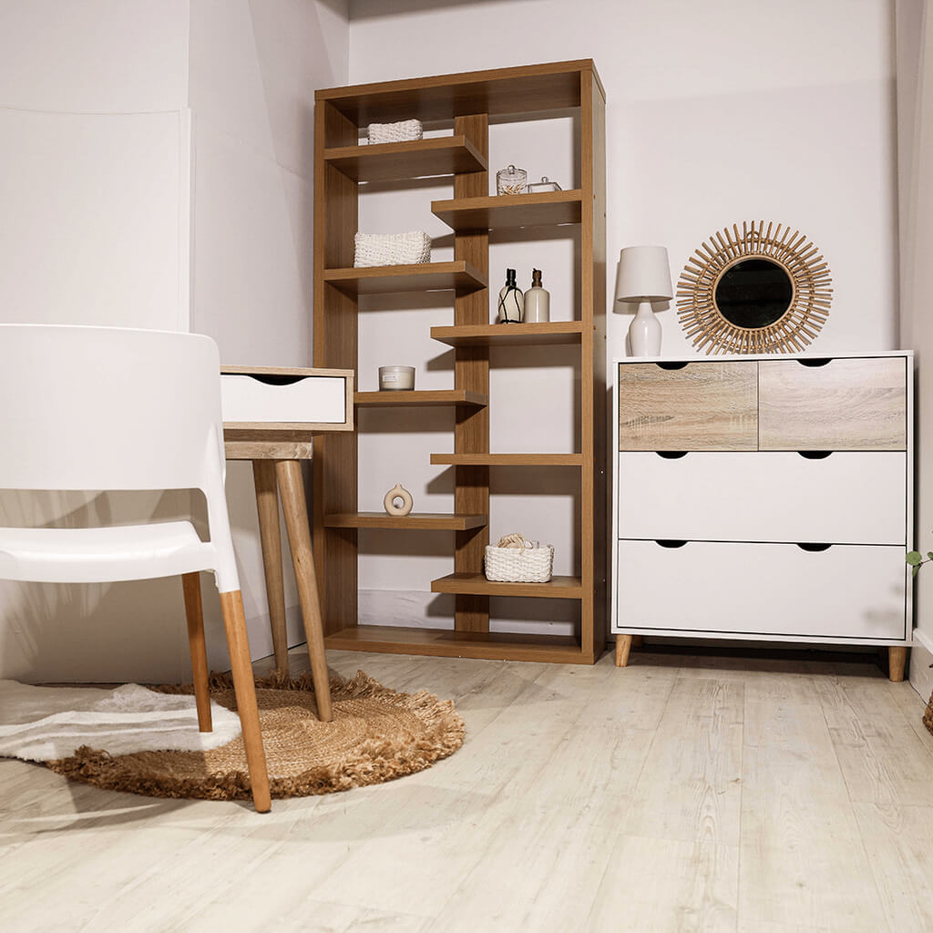 Stockholm White-Oak Chest of Drawers